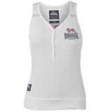 Lonsdale Button Vest Ladies White