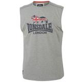 Lonsdale Flying The Flag Vest Mens Grey