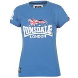 Lonsdale FTF Crew T Shirt Ladies Blue