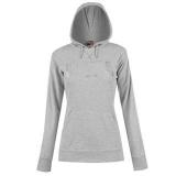Look at Me Large Logo Hoody Ladies Grey