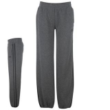 Lonsdale Closed Hem Jog Pants Ladies Charc
