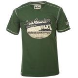 Lee Cooper Fashion TShirt Mens Green