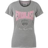 Everlast Boxing T Shirt Ladies Grey Marl