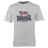 Lonsdale Flying T Shirt Mens White