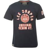 Lee Cooper Fashion TShirt Mens Navy