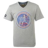 Everlast Classic V Neck T Shirt Mens Grey