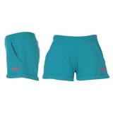 Lonsdale Interlock Shorts Ladies Teal