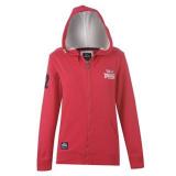 Lonsdale Flying The Flag Zip Hoody Ladies Pink