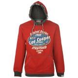 Lee Cooper Classic Hoody Mens Red