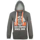 Lee Cooper Classic Hoody Mens Charcoal