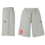 Lonsdale FTF Fleece Shorts Mens Grey