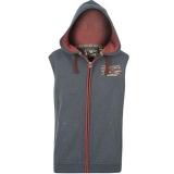 Lonsdale Boxing Sleeveless Hoody Mens Navy Marl ČERVEN