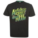 Airwalk Print T Shirt Mens Black