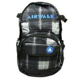 Airwalk Check Backpack Black Check