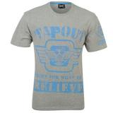 Tapout Believe T Shirt Mens Grey