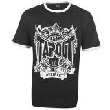 Tapout Crew T Shirt Mens Black