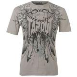 Tapout Feather TShirt Mens Grey