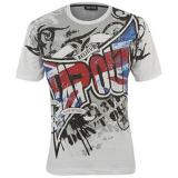 Tapout 10518 Print T Shirt Mens White