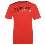 Everlast Fashion T Shirt Mens Bright Red