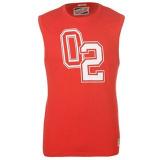 Russell Athletic Print Vest Mens Red