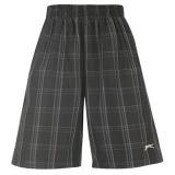 Slazenger Checked Shorts Mens Black
