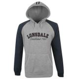 Lonsdale BB OTH Hoody Grey/Navy