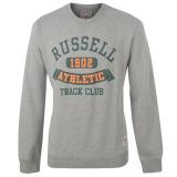 Russell Athletic Crew Sweater Mens Grey