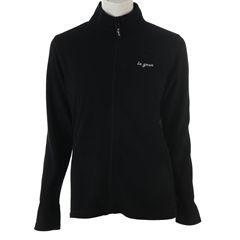 LA Gear Zip Fleece Top Ladies Black