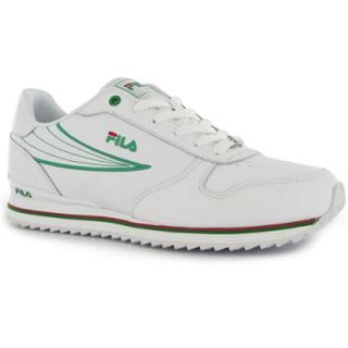 Fila Classic Leather Mens White/Green
