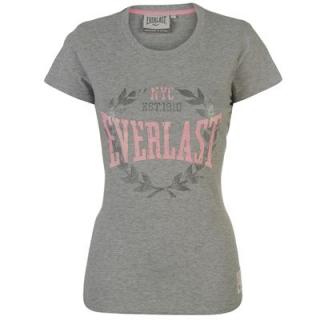 Everlast Crew T Shirt Ladies Grey