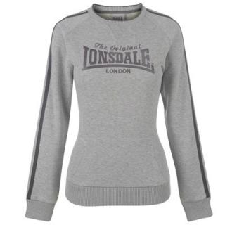 Lonsdale Hoody Ladies Grey
