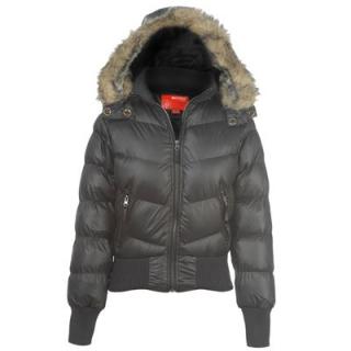 Miss P Bomber Jacket Ladies Black