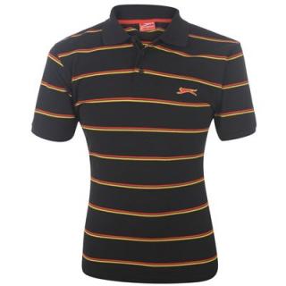 Slazenger YD Stripe Polo Mens Black