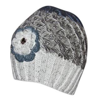 Golddigga Flower Hat Ladies Grey