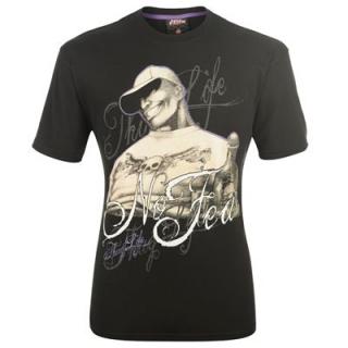 No Fear Premium T Shirt Mens Black 4156
