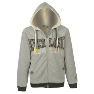 Everlast Lined Polar Hoody Mens Grey