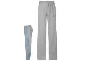Lonsdale 2 Stripe OH Pants Mens Grey/Marina