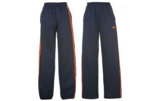 Lonsdale 2 Stripe OH Pants Mens Navy/Orange
