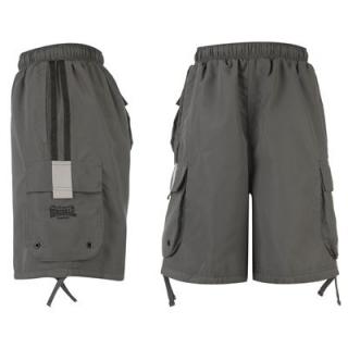 Lonsdale Cargo Shorts Mens Charcoal