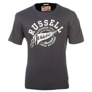 Russell Athletic Print T Shirt Mens Navy