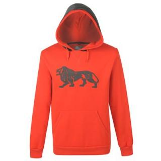 Lonsdale LL Fleece Hoody Mens Red