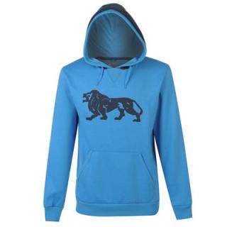 Lonsdale LL Fleece Hoody Mens Blue