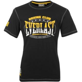 Everlast Class T Shirt Mens Black/Yellow