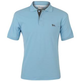 Lonsdale Small Lion Polo Shirt Mens Sky