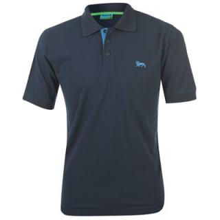 Lonsdale Small Lion Polo Shirt Mens Navy