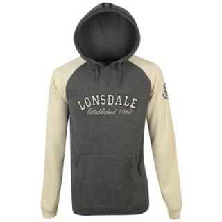 Lonsdale BB OTH Hoody Charc/Stone