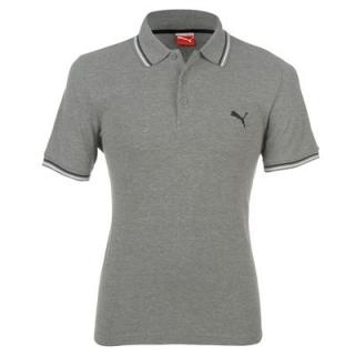Puma Foundation Polo Shirt Mens Grey