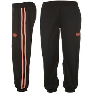 Lonsdale 2S 3/4 Pant Ladies Black/Orange