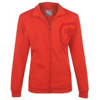 Lonsdale Tonal Zip Top Mens Red