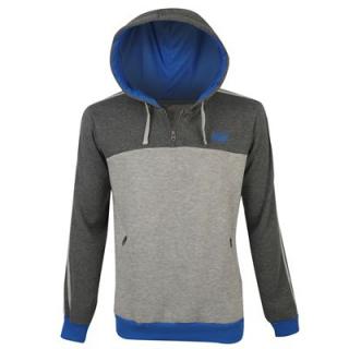 Lonsdale ContM Zip Hoody Mens Grey